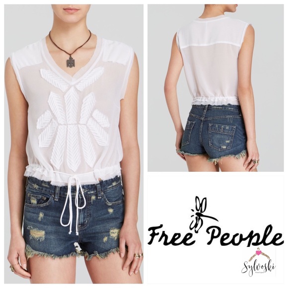 🆕Free People Pennies Storyteller Tee - Picture 3 of 8